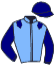 casaque portée par Lajon W. jockey du cheval de course ILYVA, information pmu ZETURF casaque portée par Lajon W. jockey du cheval de course ILYVA, information pmu ZETURF