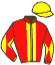 casaque portée par Prichard Mlle C. jockey du cheval de course KUNDALINE, information pmu ZETURF