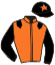 casaque portée par Velon Mlle M. jockey du cheval de course AKA'BRILLA, information pmu ZETURF