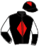 casaque portée par Byrne Sea. P. jockey du cheval de course ALIVE, information pmu ZETURF
