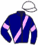 casaque portée par Mangione R. jockey du cheval de course CHILLI PRINCESS, information pmu ZETURF