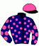 casaque portée par Hardouin E. jockey du cheval de course SOBEST, information pmu ZETURF