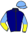 casaque portée par Forest M. jockey du cheval de course WELTREISE, information pmu ZETURF