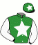 casaque portée par Journiac H. jockey du cheval de course COASE, information pmu ZETURF