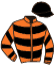 casaque portée par Prichard Mlle C. jockey du cheval de course ROCK ME CHARLY, information pmu ZETURF casaque portée par Prichard Mlle C. jockey du cheval de course ROCK ME CHARLY, information pmu ZETURF