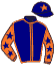 casaque portée par Gauffenic N. jockey du cheval de course KAARIS D'AIRY, information pmu ZETURF
