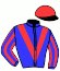 casaque portée par Duperche A. jockey du cheval de course JEWEL GLORY, information pmu ZETURF