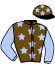 casaque portée par Biron R. jockey du cheval de course HANDEL TURGOT, information pmu ZETURF casaque portée par Biron R. jockey du cheval de course HANDEL TURGOT, information pmu ZETURF