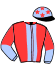 casaque portée par Chauve-laffay Q. jockey du cheval de course KANTICO LOULOU, information pmu ZETURF casaque portée par Chauve-laffay Q. jockey du cheval de course KANTICO LOULOU, information pmu ZETURF