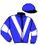 casaque portée par Ouvrie F. jockey du cheval de course ECLIPSE D'ORIENT (FR), information pmu ZETURF casaque portée par Ouvrie F. jockey du cheval de course ECLIPSE D'ORIENT (FR), information pmu ZETURF