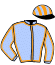 casaque portée par Monclin J. Ph. jockey du cheval de course FEYDEAU SEVEN (FR), information pmu ZETURF
