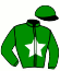casaque portée par Locqueneux D. jockey du cheval de course GORLANDO (FR), information pmu ZETURF