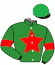 casaque portée par Senet J.F. jockey du cheval de course HAPPY BOY (FR), information pmu ZETURF