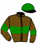 casaque portée par Darbord Mlle M. jockey du cheval de course DIRKY EVER (FR), information pmu ZETURF