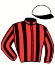 casaque portée par Mottier M. jockey du cheval de course ECHO DE LARRE (FR), information pmu ZETURF