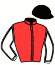 casaque portée par Desmigneux Mlle E. jockey du cheval de course INTENSE JIEL (FR), information pmu ZETURF