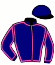 casaque portée par Gelormini G. jockey du cheval de course IRON EMESS (FR), information pmu ZETURF