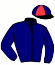 casaque portée par Chauve-laffay Q. jockey du cheval de course GRENADINE BLONDE, information pmu ZETURF