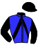 casaque portée par Lagadeuc F. jockey du cheval de course FAN DE VINCENNES, information pmu ZETURF