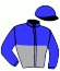 casaque portée par Abrivard M. jockey du cheval de course GOOD GIRL MARCEAUX (FR), information pmu ZETURF