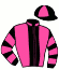 casaque portée par Raffin E. jockey du cheval de course JERICHO D'ORGERES, information pmu ZETURF
