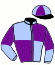 casaque portée par Abrivard M. jockey du cheval de course JADE MAJOR, information pmu ZETURF