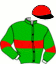 casaque portée par Moes M. jockey du cheval de course JACO LE GRAND, information pmu ZETURF