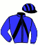 casaque portée par Martin G. jockey du cheval de course JAG LUCAXELO, information pmu ZETURF