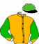 casaque portée par Thomain D. jockey du cheval de course BENVENUTO PAR, information pmu ZETURF