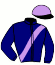 casaque portée par Raffestin J. jockey du cheval de course JADE DE CASTELLE, information pmu ZETURF