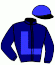 casaque portée par Ploquin P. Ph. jockey du cheval de course GEOFFREY D'AM, information pmu ZETURF