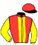 casaque portée par Desaunette P. L. jockey du cheval de course HAVANE DE L'ITON, information pmu ZETURF
