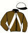 casaque portée par Nivard F. jockey du cheval de course GREAT ZEUS, information pmu ZETURF