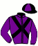 casaque portée par Daulier A. jockey du cheval de course ETOILE DES BROUETS, information pmu ZETURF