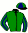 casaque portée par Lepere D. jockey du cheval de course FALCO DE BELLANDE, information pmu ZETURF
