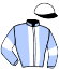 casaque portée par Rochard B. jockey du cheval de course HALMA VICI, information pmu ZETURF