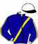 casaque portée par Placier O. jockey du cheval de course COMPANY SM, information pmu ZETURF