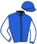 casaque portée par Chauve-laffay Ben. jockey du cheval de course KALLAGAN, information pmu ZETURF