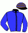 casaque portée par Poirier M. jockey du cheval de course IN EN VRIE, information pmu ZETURF