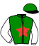 casaque portée par Andre A. jockey du cheval de course KALINE DE DUSSAC, information pmu ZETURF casaque portée par Andre A. jockey du cheval de course KALINE DE DUSSAC, information pmu ZETURF