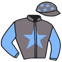 casaque portée par Rochard B. jockey du cheval de course KEJAIME DE HOUELLE, information pmu ZETURF