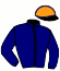 casaque portée par Abrivard M. jockey du cheval de course KASH SNIPER, information pmu ZETURF