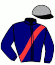 casaque portée par Bazire N. jockey du cheval de course INA DU PONT, information pmu ZETURF casaque portée par Bazire N. jockey du cheval de course INA DU PONT, information pmu ZETURF