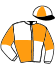 casaque portée par Thomain D. jockey du cheval de course JERZINHO SPORT, information pmu ZETURF casaque portée par Thomain D. jockey du cheval de course JERZINHO SPORT, information pmu ZETURF