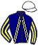 casaque portée par Van Den Brande S. jockey du cheval de course LAMEDIE, information pmu ZETURF casaque portée par Van Den Brande S. jockey du cheval de course LAMEDIE, information pmu ZETURF