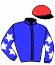 casaque portée par Verva Pie. Y. jockey du cheval de course JOHORE, information pmu ZETURF casaque portée par Verva Pie. Y. jockey du cheval de course JOHORE, information pmu ZETURF