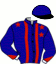 casaque portée par Duvaldestin Theo jockey du cheval de course ELTON WISE, information pmu ZETURF