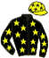 casaque portée par Vecchione R. jockey du cheval de course FAR WEST BI, information pmu ZETURF casaque portée par Vecchione R. jockey du cheval de course FAR WEST BI, information pmu ZETURF