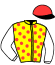 casaque portée par Rochard B. jockey du cheval de course FAVICI PASMARICK, information pmu ZETURF casaque portée par Rochard B. jockey du cheval de course FAVICI PASMARICK, information pmu ZETURF
