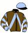 casaque portée par Collette A. jockey du cheval de course LAFOLLY DELO, information pmu ZETURF casaque portée par Collette A. jockey du cheval de course LAFOLLY DELO, information pmu ZETURF